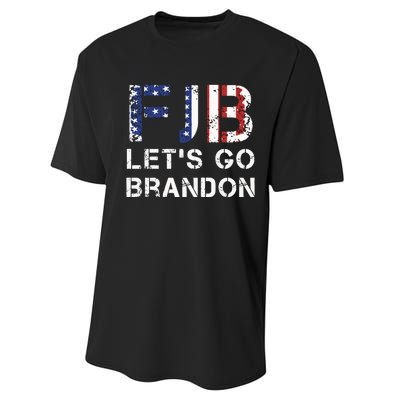 Let's Go Brandon Essential FJB Performance Sprint T-Shirt