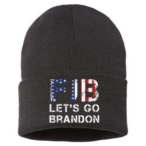 Let's Go Brandon Essential FJB Sustainable Knit Beanie