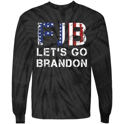 Let's Go Brandon Essential FJB Tie-Dye Long Sleeve Shirt