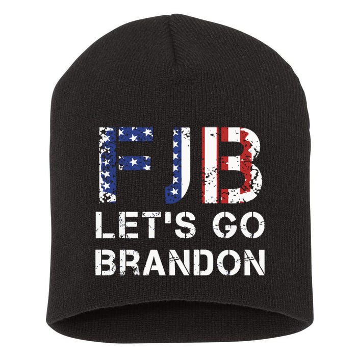 Let's Go Brandon Essential FJB Short Acrylic Beanie