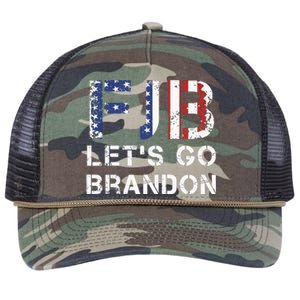 Let's Go Brandon Essential FJB Retro Rope Trucker Hat Cap