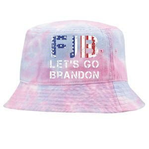 Let's Go Brandon Essential FJB Tie-Dyed Bucket Hat