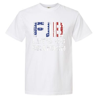 Let's Go Brandon Essential FJB Garment-Dyed Heavyweight T-Shirt