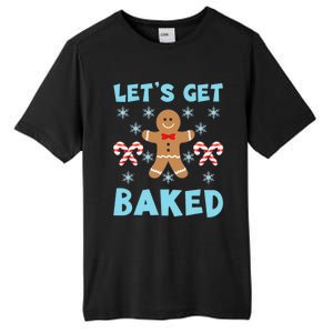 Lets Get Baked Ugly Christmas Sweaters Tall Fusion ChromaSoft Performance T-Shirt