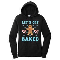 Lets Get Baked Ugly Christmas Sweaters Women's Pullover Hoodie