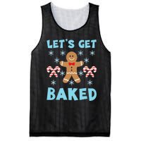 Lets Get Baked Ugly Christmas Sweaters Mesh Reversible Basketball Jersey Tank