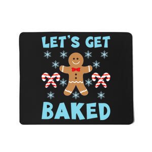 Lets Get Baked Ugly Christmas Sweaters Mousepad