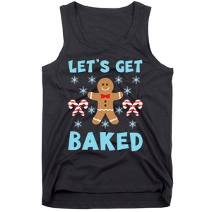 Lets Get Baked Ugly Christmas Sweaters Tank Top