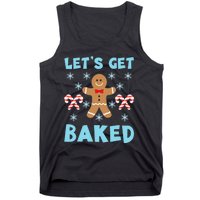 Lets Get Baked Ugly Christmas Sweaters Tank Top