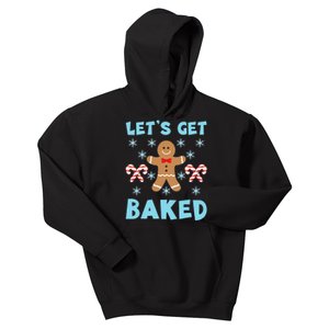 Lets Get Baked Ugly Christmas Sweaters Kids Hoodie