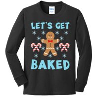 Lets Get Baked Ugly Christmas Sweaters Kids Long Sleeve Shirt