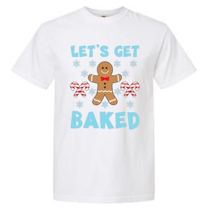 Lets Get Baked Ugly Christmas Sweaters Garment-Dyed Heavyweight T-Shirt