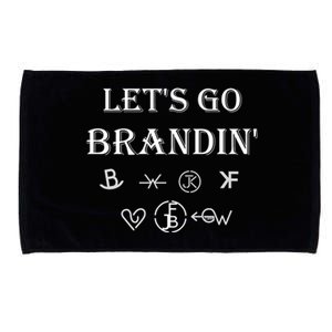 Lets Go Brandin Funny Ranching Farming Cattle Brands (C) Funny Gift Microfiber Hand Towel