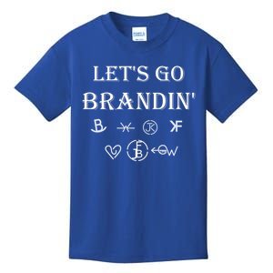 Lets Go Brandin Funny Ranching Farming Cattle Brands (C) Funny Gift Kids T-Shirt