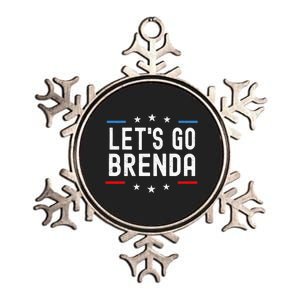 LetS Go Brenda Metallic Star Ornament