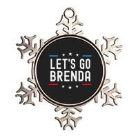 LetS Go Brenda Metallic Star Ornament