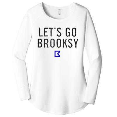 Lets Go Brooksy Women's Perfect Tri Tunic Long Sleeve Shirt