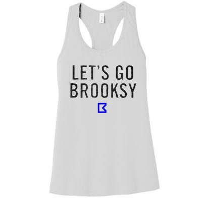 Lets Go Brooksy Women's Racerback Tank