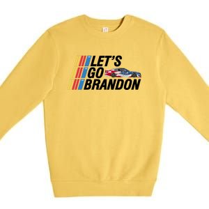 Let's Go Brandon Racing ORIGINAL Premium Crewneck Sweatshirt