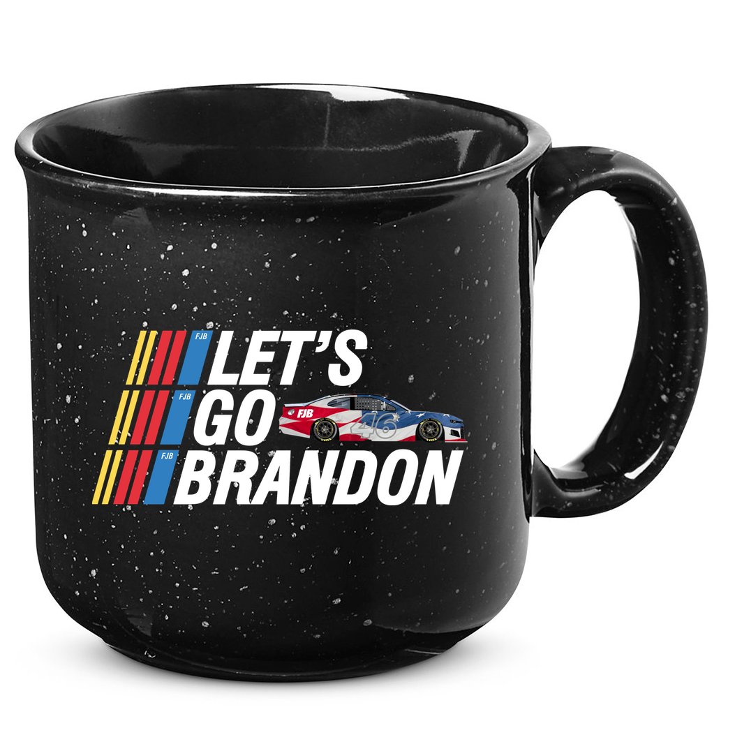 Let's Go Brandon Racing ORIGINAL 15oz Campfire Ceramic Mug