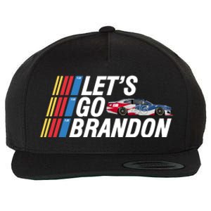 Let's Go Brandon Racing ORIGINAL Wool Snapback Cap