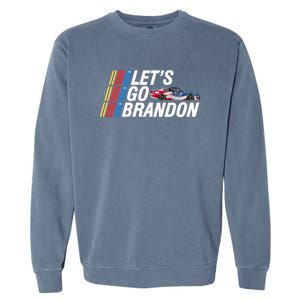 Let's Go Brandon Racing ORIGINAL Garment-Dyed Sweatshirt