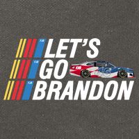Let's Go Brandon Racing ORIGINAL Cotton Canvas Backpack