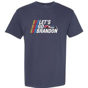 Let's Go Brandon Racing ORIGINAL Garment-Dyed Heavyweight T-Shirt