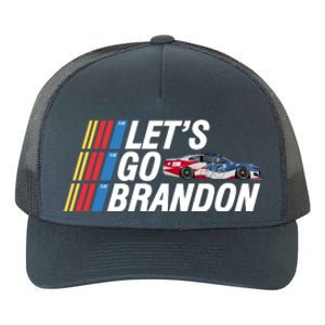 Let's Go Brandon Racing ORIGINAL Yupoong Adult 5-Panel Trucker Hat