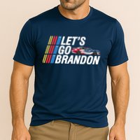 Let's Go Brandon Racing ORIGINAL Cooling Performance Crew T-Shirt
