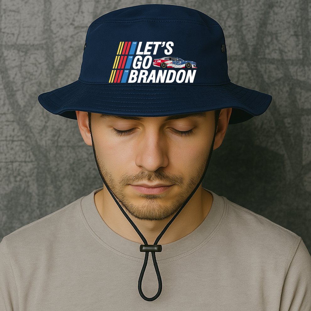 Let's Go Brandon Racing ORIGINAL Bucket Hat