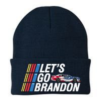 Let's Go Brandon Racing ORIGINAL Knit Cap Winter Beanie