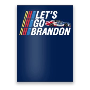 Let's Go Brandon Racing ORIGINAL Poster