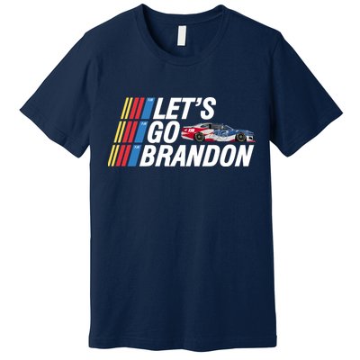 Let's Go Brandon Racing ORIGINAL Premium T-Shirt