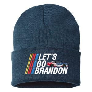 Let's Go Brandon Racing ORIGINAL Sustainable Knit Beanie