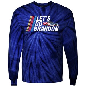 Let's Go Brandon Racing ORIGINAL Tie-Dye Long Sleeve Shirt