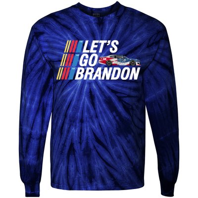 Let's Go Brandon Racing ORIGINAL Tie-Dye Long Sleeve Shirt