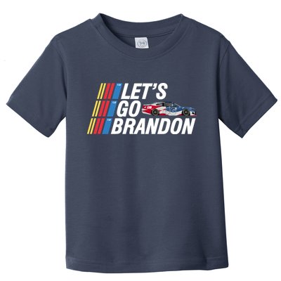 Let's Go Brandon Racing ORIGINAL Toddler T-Shirt