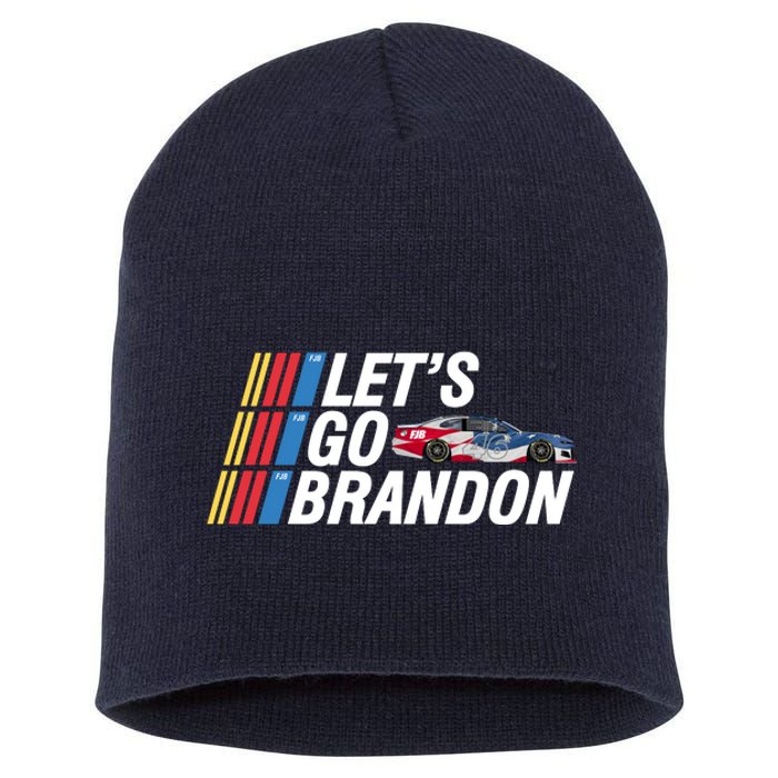 Let's Go Brandon Racing ORIGINAL Short Acrylic Beanie