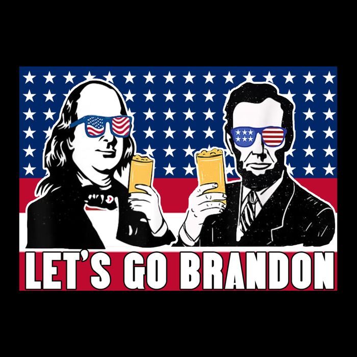 Let's Go Brandon FJB Abe Lincoln George Washington Backpack