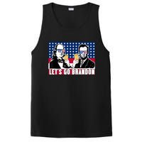 Let's Go Brandon FJB Abe Lincoln George Washington PosiCharge Competitor Tank