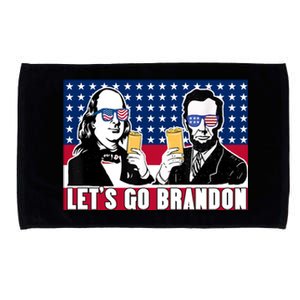 Let's Go Brandon FJB Abe Lincoln George Washington Microfiber Hand Towel