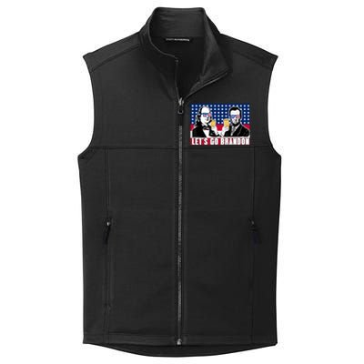 Let's Go Brandon FJB Abe Lincoln George Washington Collective Smooth Fleece Vest