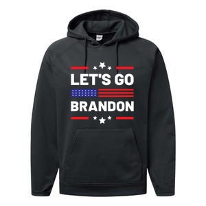 Let's Go Brandon Lets Go Brandon Performance Fleece Hoodie