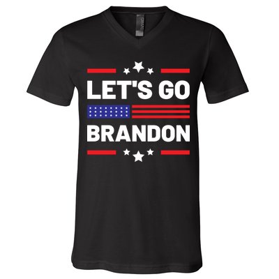 Let's Go Brandon Lets Go Brandon V-Neck T-Shirt