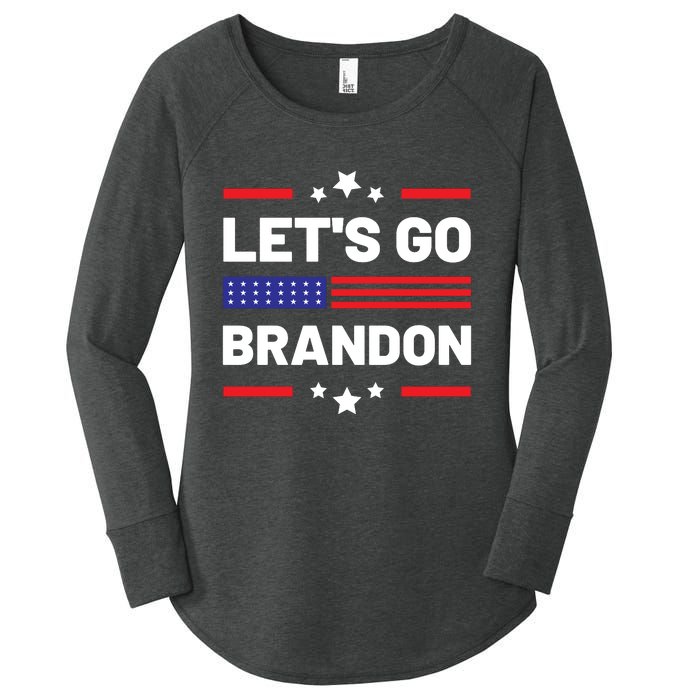 Let's Go Brandon Lets Go Brandon Women's Perfect Tri Tunic Long Sleeve Shirt