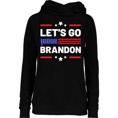 Let's Go Brandon Lets Go Brandon Womens Funnel Neck Pullover Hood