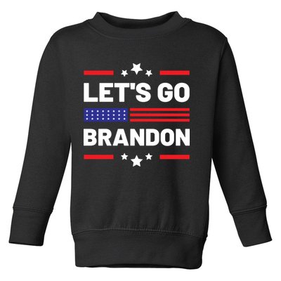 Let's Go Brandon Lets Go Brandon Toddler Sweatshirt