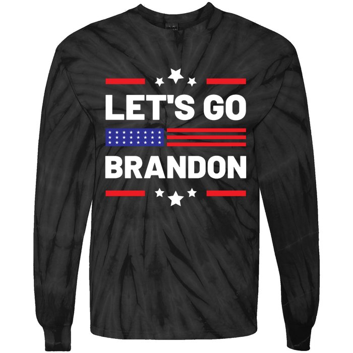 Let's Go Brandon Lets Go Brandon Tie-Dye Long Sleeve Shirt