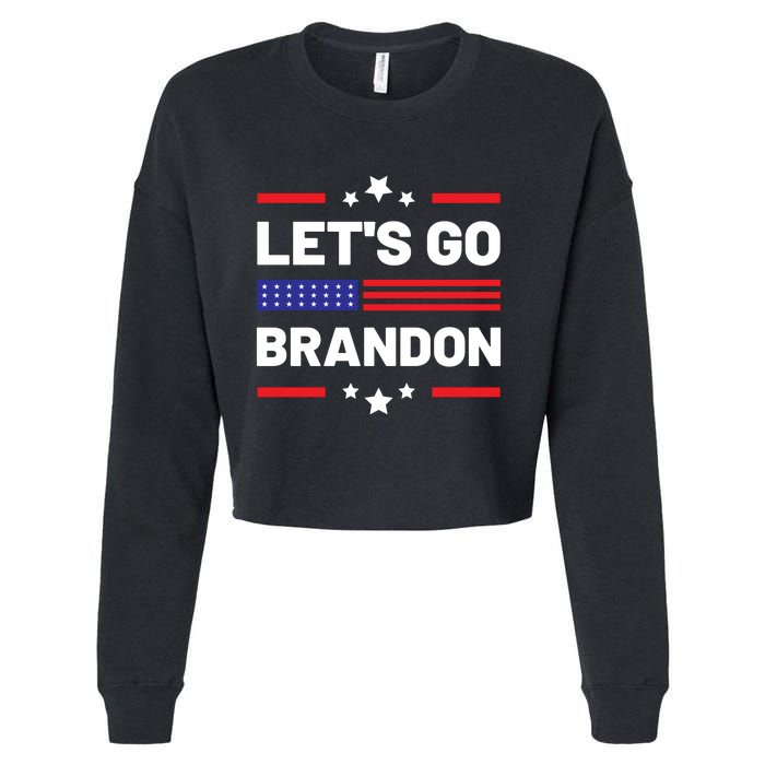 Let's Go Brandon Lets Go Brandon Cropped Pullover Crew